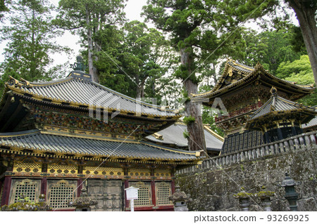 Buildings and trees of Nikko Toshogu Shrine Buildings and trees of Nikko Toshogu Shrine 93269925