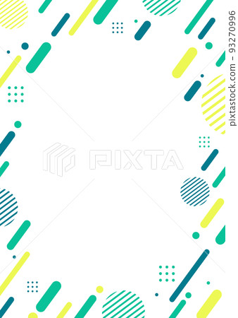 綠色幾何圖案背景素材 綠色幾何圖案背景素材 93270996