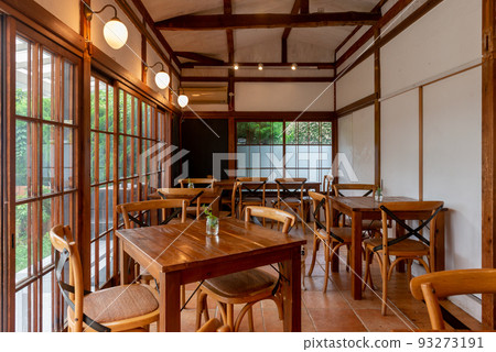 Old folk house cafe Japanese style cafe 93273191