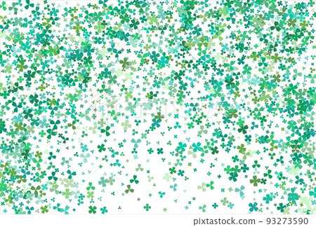 Clover backdrop. Clover leaf, St. Patrick day background 93273590