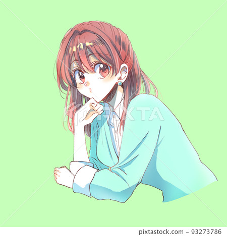 看照相機的婦女 93273786