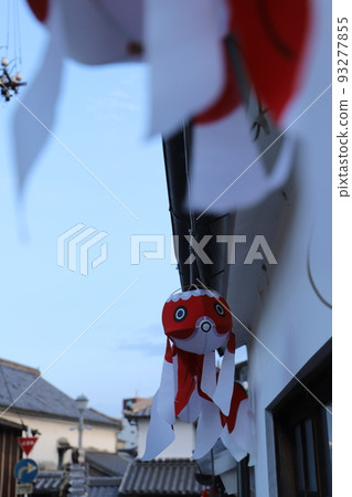 Townscape with goldfish lanterns and white walls! Yanai City Yamaguchi Tourism Memories of Summer!　 93277855
