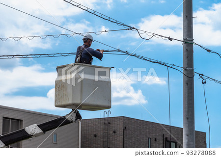 藍天和電力作業高空作業車 93278088
