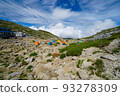Kisokomagatake Tent place Central Alps Japan 100 famous mountains Superb view 93278309