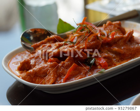 Thai food massaman curry 93279867