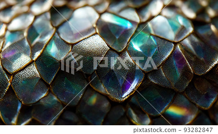 Spectacular crystal texture snake skin background. Digital art 3D illustration. Spectacular crystal texture snake skin background. Digital art 3D illustration. 93282847