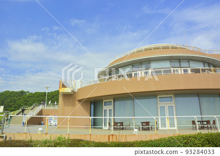 Aqua World Oarai seen from Oarai coast 93284033