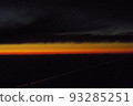 Dawn outside the airplane window 3 93285251