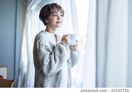 Young woman lifestyle relax Young woman lifestyle relax 93285758