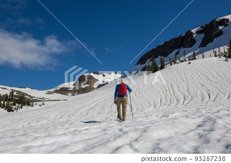Hike in early summer 93287238