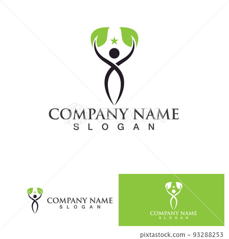 People Tree Vector Logo Template illustration design 93288253