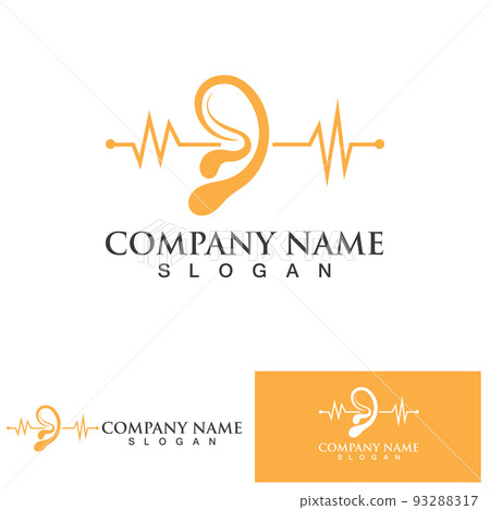 Ear Logo Template vector icon design Ear Logo Template vector icon design 93288317