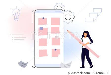 Add Notes Empty Memo Application for Creating Notes Reminders 93288695