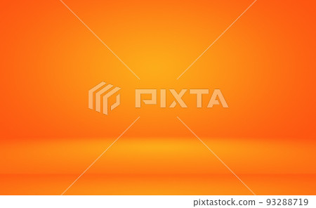 Abstract Orange background layout design,studio,room, web template ,Business report with smooth circle gradient color. 93288719
