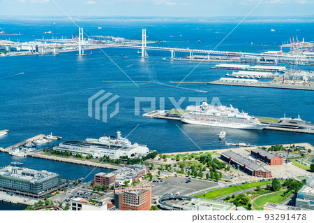 [Kanagawa Prefecture] Yokohama Minato Mirai Bay Area (August) 93291478