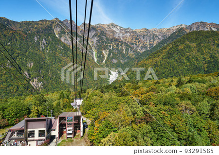 從岐阜縣新穗高索道眺望 從岐阜縣新穗高索道眺望 93291585