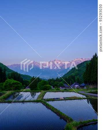 Nagano _ Superb view of Aoni village Nagano _ Superb view of Aoni village 93293030
