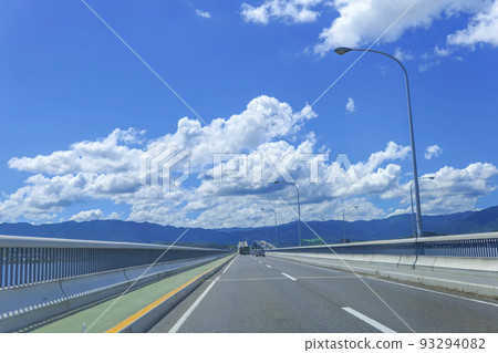 Lake Biwa Bridge Road Shiga Prefecture 93294082