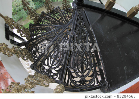 Cast Iron stairs in the Erie Land Light House 29 Oct 2011 93294563