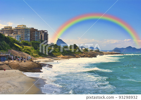 Beautiful coastal scenery of Rio de Janeiro 93298932
