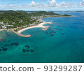 okinawa beach aerial view azama sun sun beach 93299287