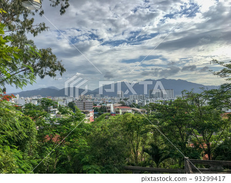 Aerial view of Nha Trang City, Vietnam. Aerial view of Nha Trang City, Vietnam. 93299417