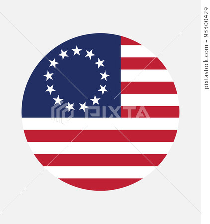 The Betsy Ross flag is an early design of the flag of the United States. The Betsy Ross flag is an early design of the flag of the United States. 93300429