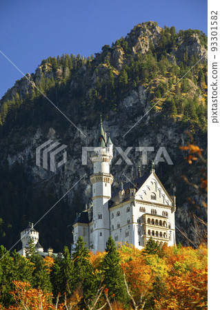 新天鵝堡，Schloss Neuschwanstein, 城堡， ノイシュヴァンシュタイン城、城、 93301582