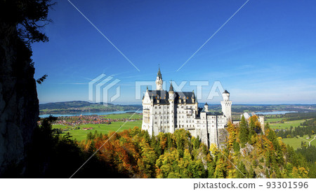 新天鵝堡，Schloss Neuschwanstein, 城堡， ノイシュヴァンシュタイン城、城、 93301596