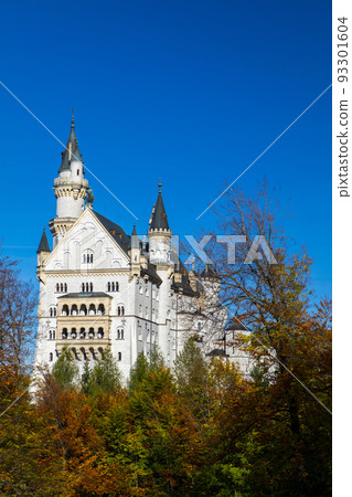新天鵝堡，Schloss Neuschwanstein, 城堡， ノイシュヴァンシュタイン城、城、 93301604