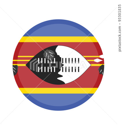 The national flag of Swaziland (Eswatini) Flag Official colors 93301835