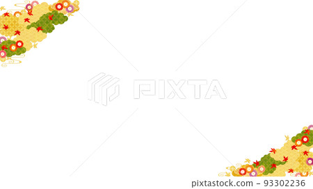 bg素材-秋季日式4 93302236