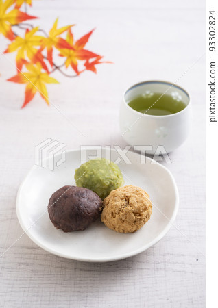 一口大小的Ohagi(三色) 一口大小的Ohagi(三色) 93302824