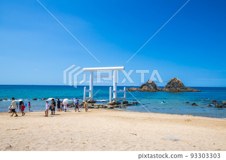 福岡縣糸島二見浦的壯麗景色 93303303