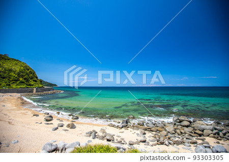 福岡縣糸島二見浦的壯麗景色 93303305