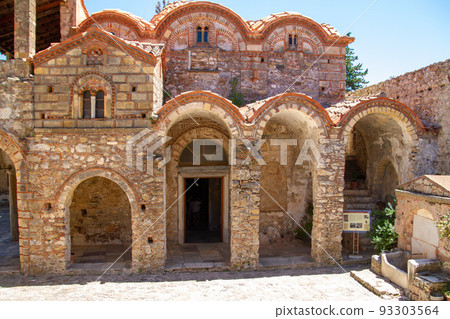 Greece, Ruins of the city of Mistra 93303564