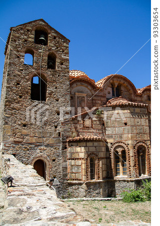 Greece, Ruins of the city of Mistra 93303654