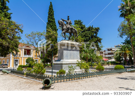 Greece, Nafplion, Statue of General Kolokotronis Greece, Nafplion, Statue of General Kolokotronis 93303907