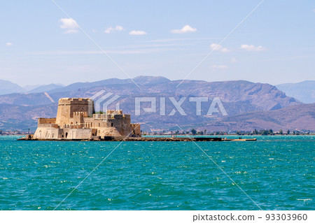 Greece, Nafplio, The Bourdzi or Bourtzi Fortress. Greece, Nafplio, The Bourdzi or Bourtzi Fortress. 93303960