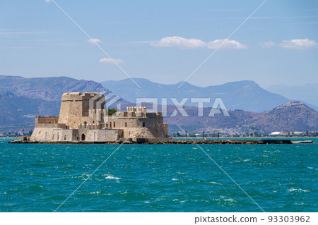 Greece, Nafplio, The Bourdzi or Bourtzi Fortress. Greece, Nafplio, The Bourdzi or Bourtzi Fortress. 93303962