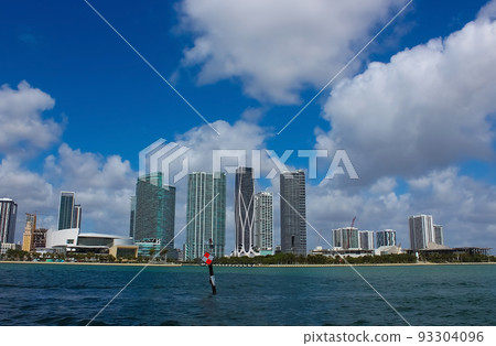Bayside Marina in Miami, Florida USA Bayside Marina in Miami, Florida USA 93304096