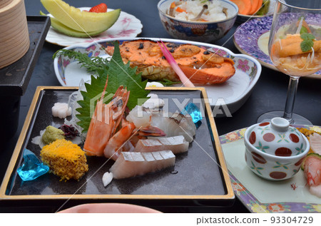 Image of Japanese cuisine served at a restaurant 93304729