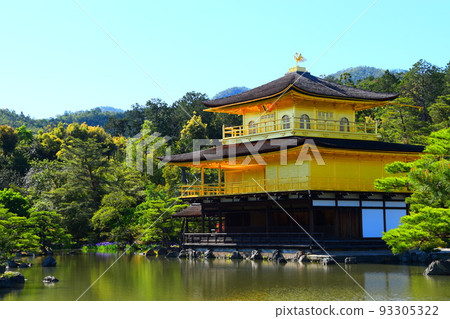 金閣寺和藍天 93305322