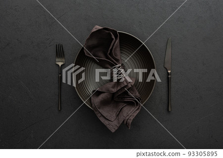 Table setting, top view Table setting, top view 93305895