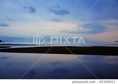 秩父浜海灘的風景(黃昏) 秩父浜海灘的風景(黃昏) 93306051