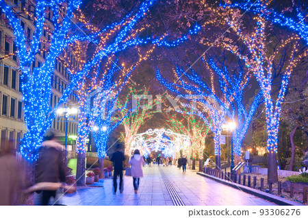 [大阪府] 12月，大阪，2021年燈節，2021年禦堂筋燈飾，大阪市政府 93306276