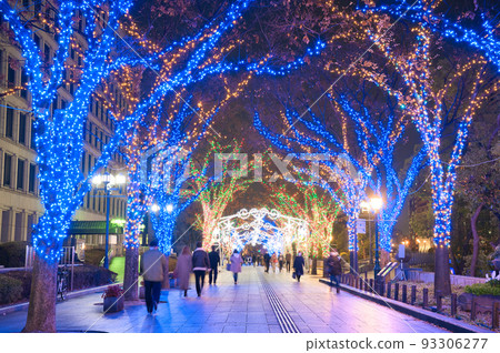 [Osaka Prefecture] December, Osaka, Festival of Lights 2021, Midosuji Illumination 2021, Osaka City Hall 93306277