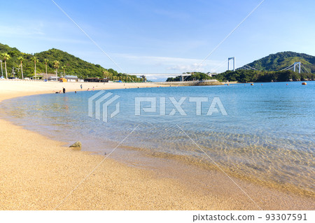 Shimanami Kaido，博多島海灘 93307591