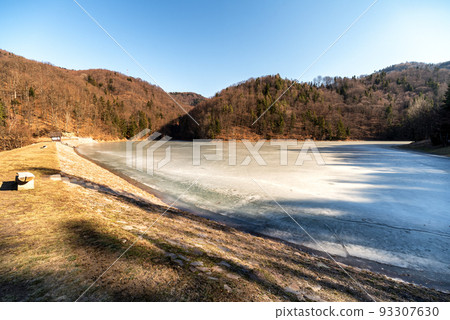 Hondrusske jazero near town Banska Stiavnica, Slovakia Hondrusske jazero near town Banska Stiavnica, Slovakia 93307630