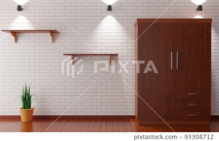 3d, cabinet, closet 93308712